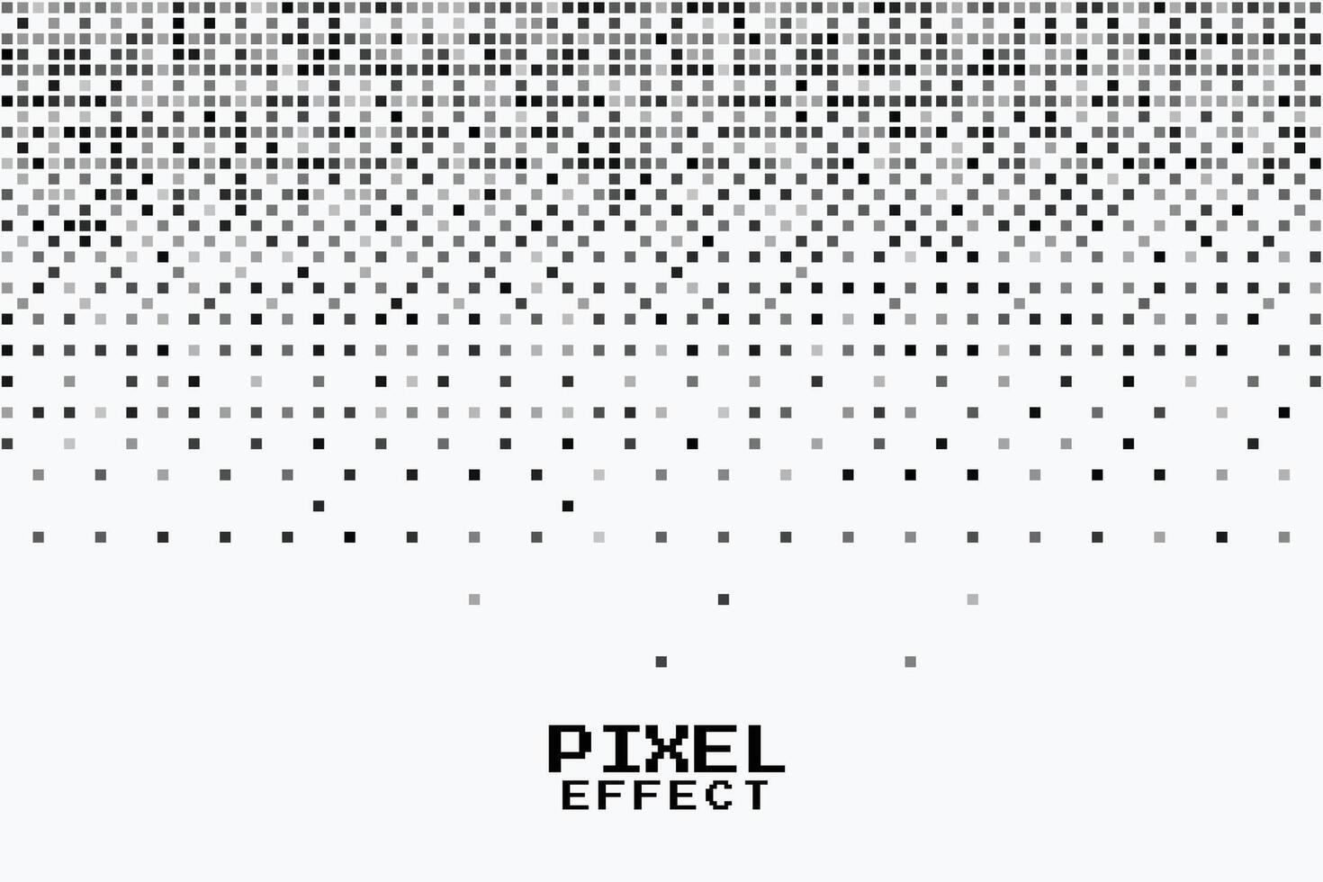 abstrait pixélisé à pois modèle Contexte dans rétro style vecteur