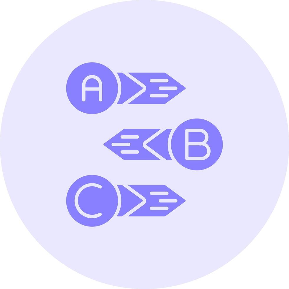 diagramme solide duo régler icône vecteur