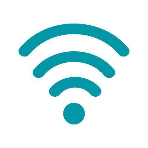 Icône de vecteur wifi