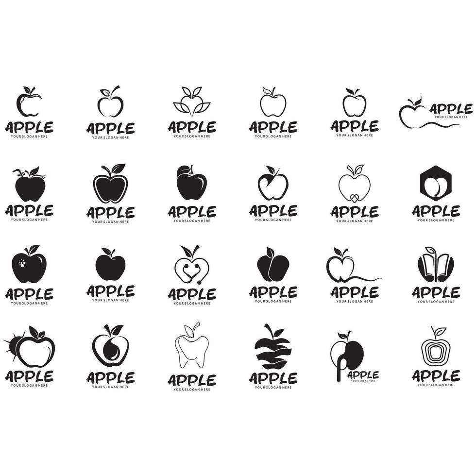 icône paquet logo vecteur Pomme