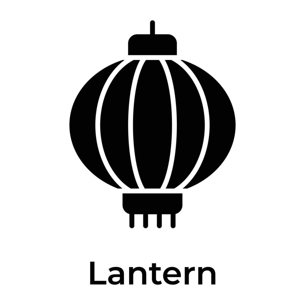 conception de vecteur moderne et tendance de la lanterne chinoise