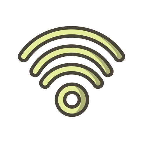 Icône de vecteur wifi