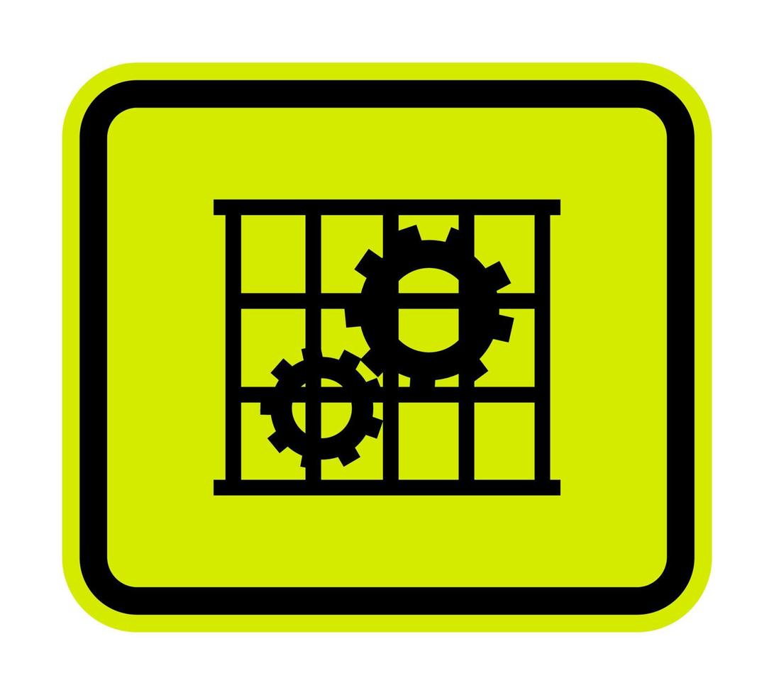 Icône de ppe.utiliser le signe de symbole de protection des gardes isoler sur fond blanc, illustration vectorielle eps.10 vecteur