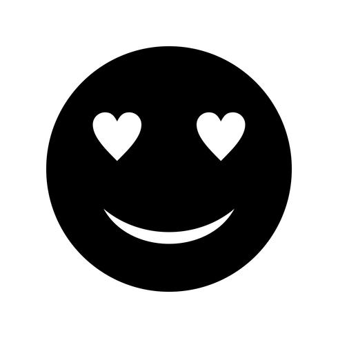 Amour Emoji Vector Icon