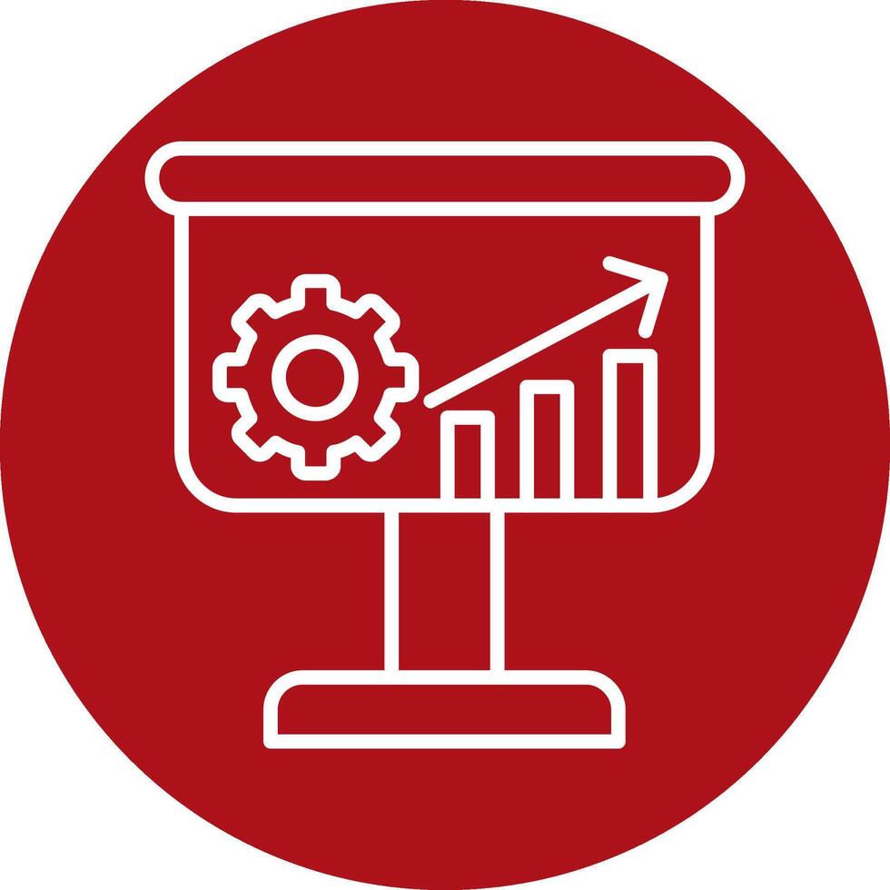 icône de vecteur de graphique à barres