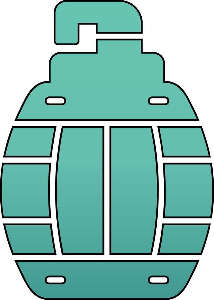 grenade vecteur icône