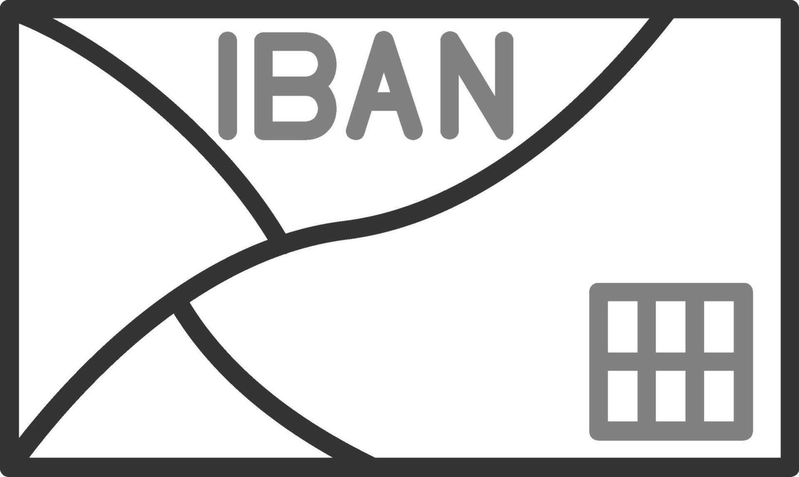 iban vecteur icône