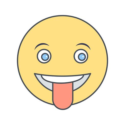 Langue Emoji Vector Icon