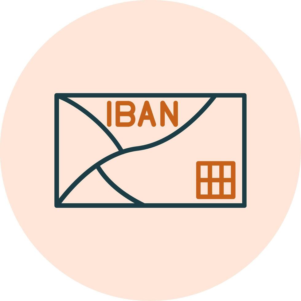 iban vecteur icône