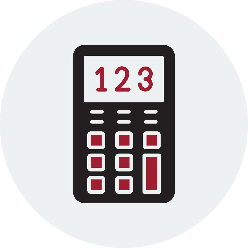 icône de vecteur de calcul