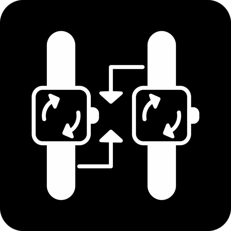 icône de vecteur de synchronisation