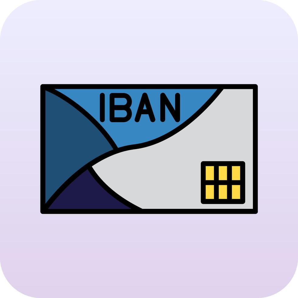 iban vecteur icône