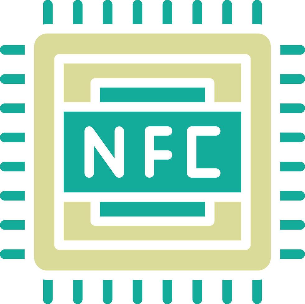 nfc vecteur icône