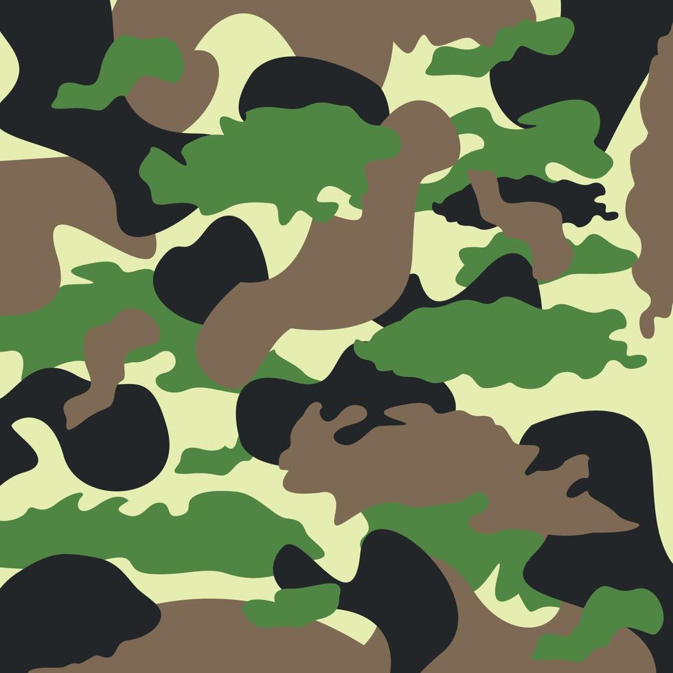 modèle sans couture avec illustration vectorielle de camouflage vecteur