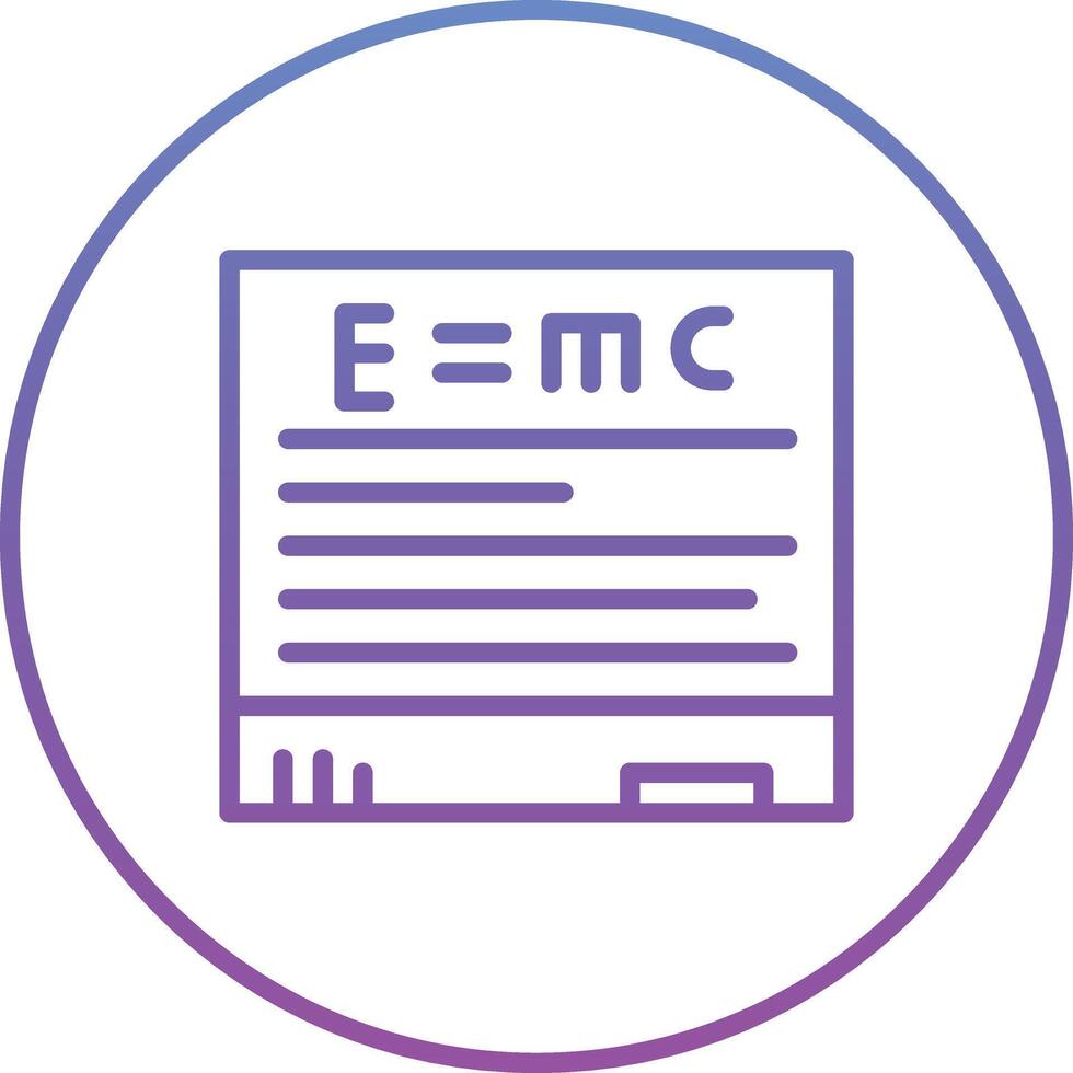 icône de vecteur de formule