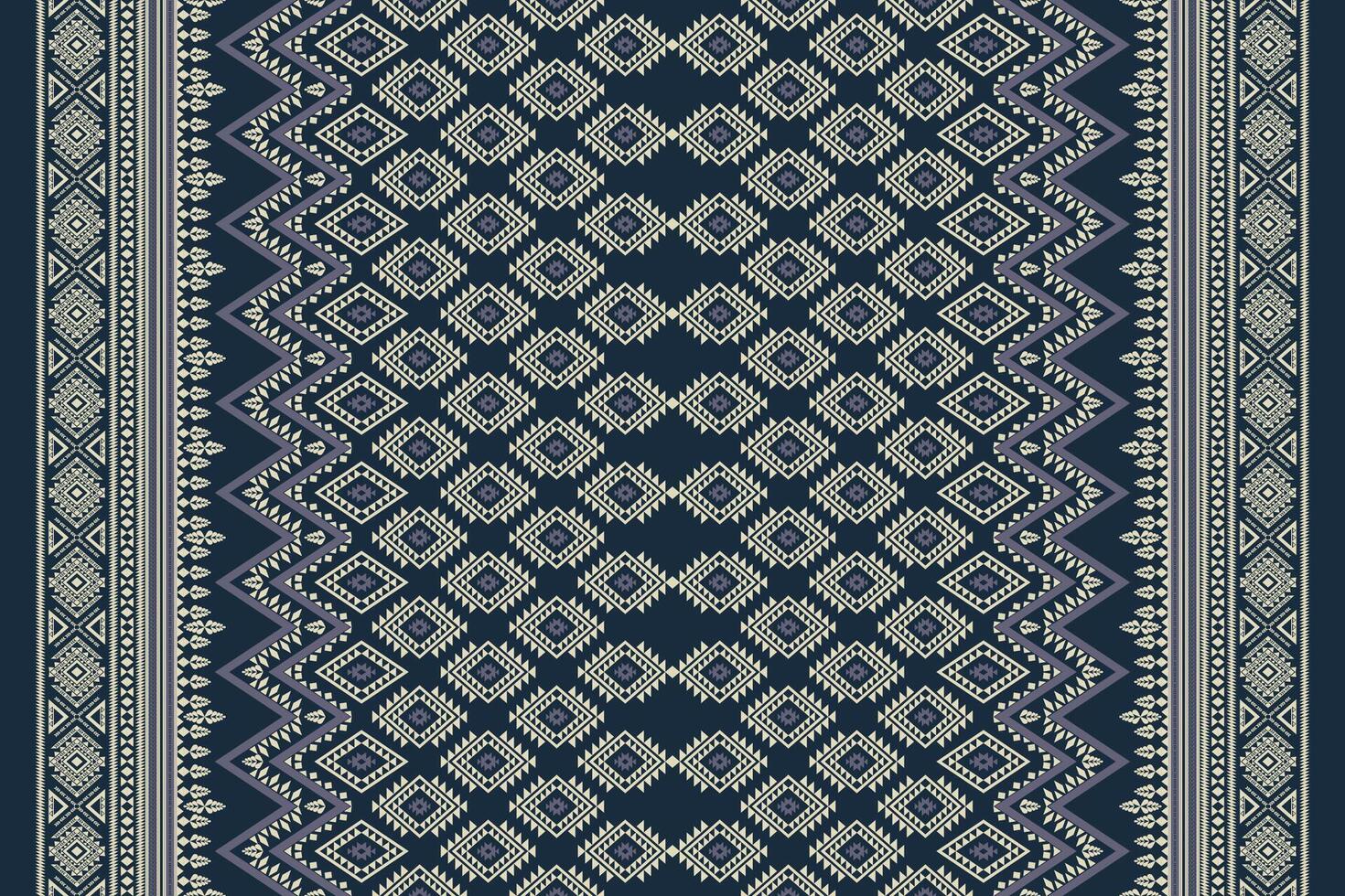 verticale ikat géométrique traditionnel stylé, sans couture modèle et ligne texture Contexte. utilisation pour tissu, textile, décoration éléments., textile, décoration éléments. vecteur