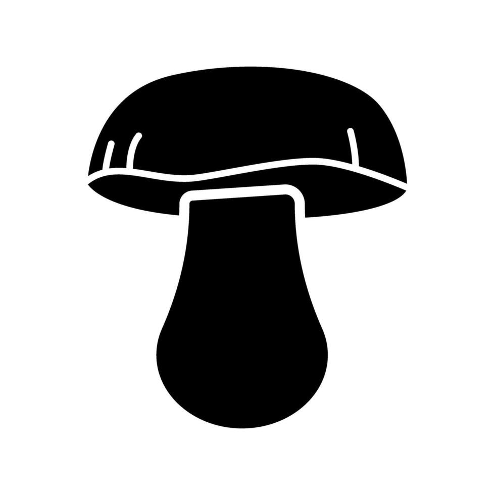 champignon vecteur icône. nourriture illustration signe. champignon symbole ou logo.