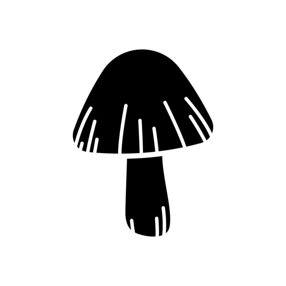 champignon vecteur icône. nourriture illustration signe. champignon symbole ou logo.