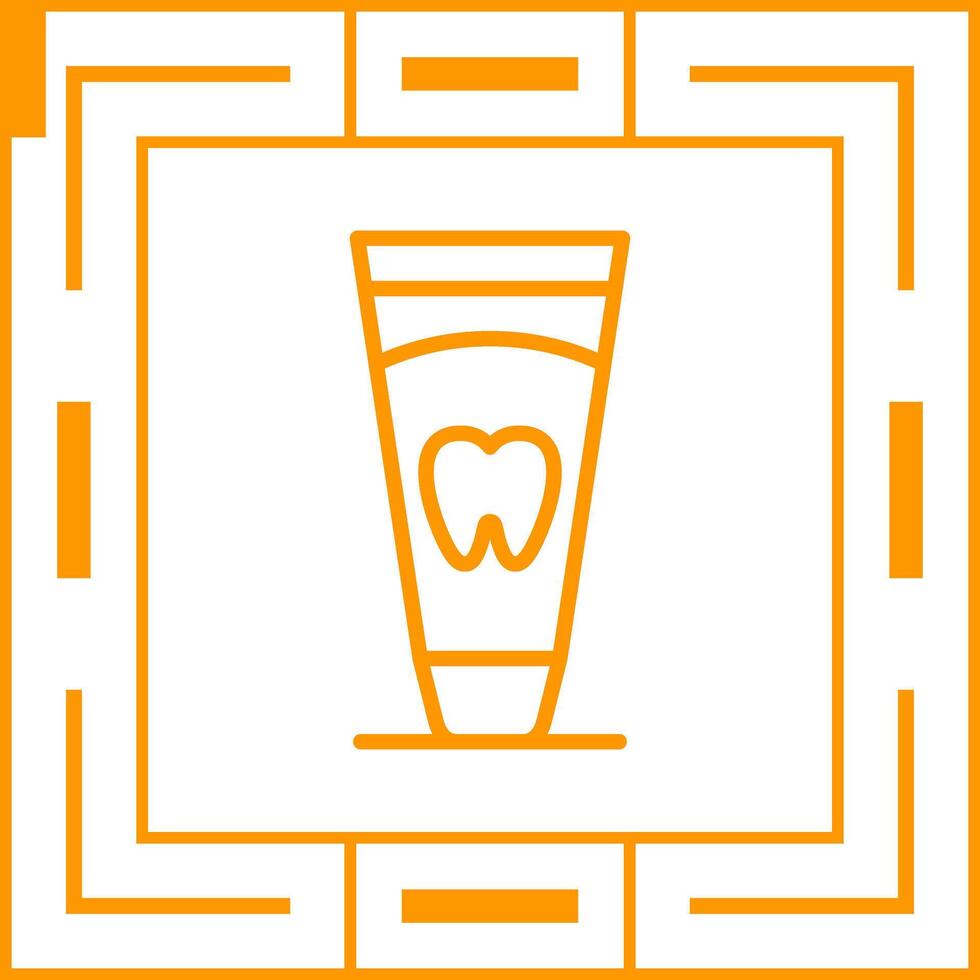 icône de vecteur de dentifrice