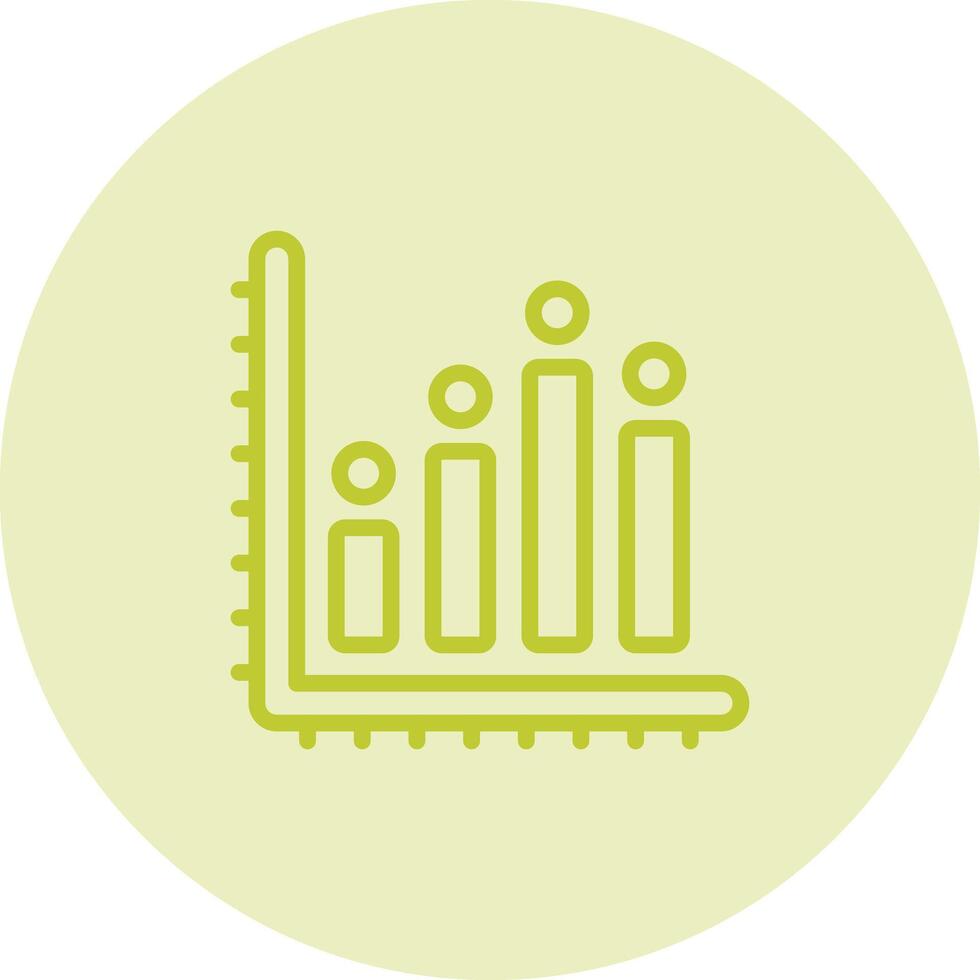 icône de vecteur de graphique à barres