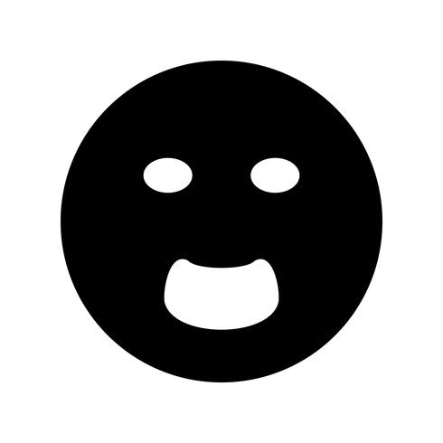 Criant Emoji Vector Icon