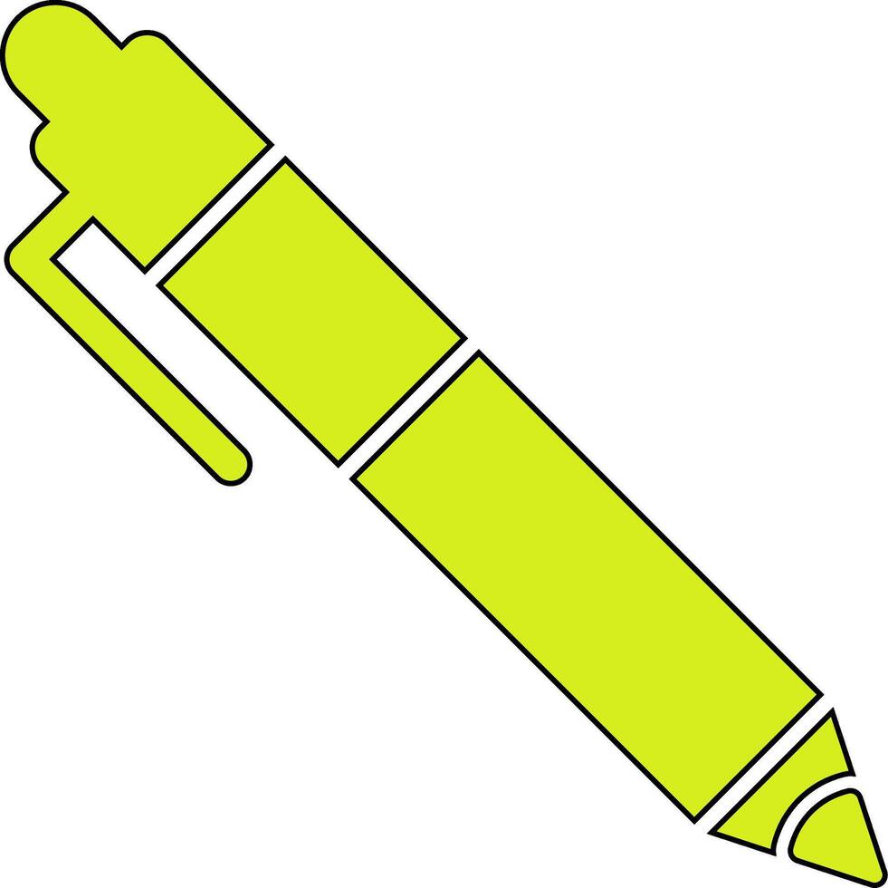 stylo vecto icône vecteur