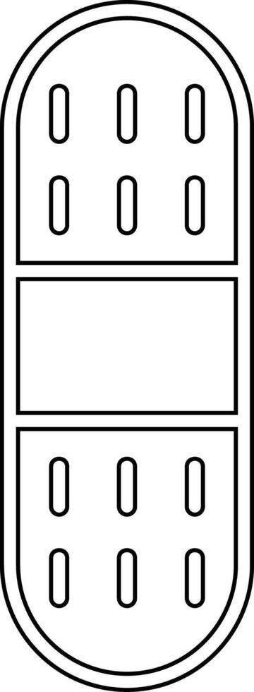 plâtre vecto icône vecteur