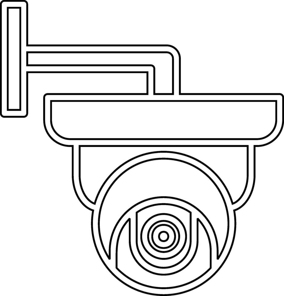 vidéosurveillance caméra vecto icône vecteur