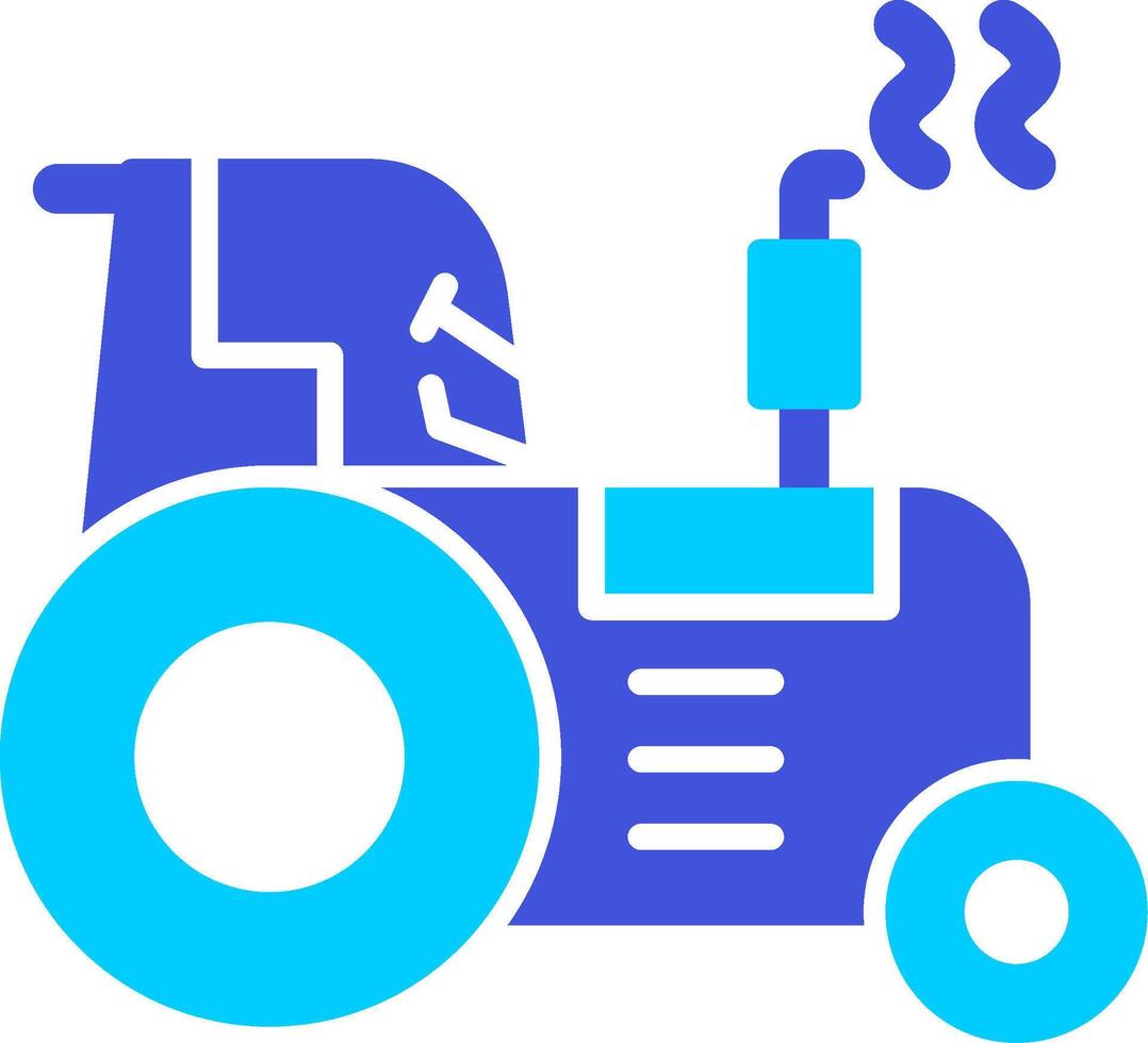 tracteur vecto icône vecteur