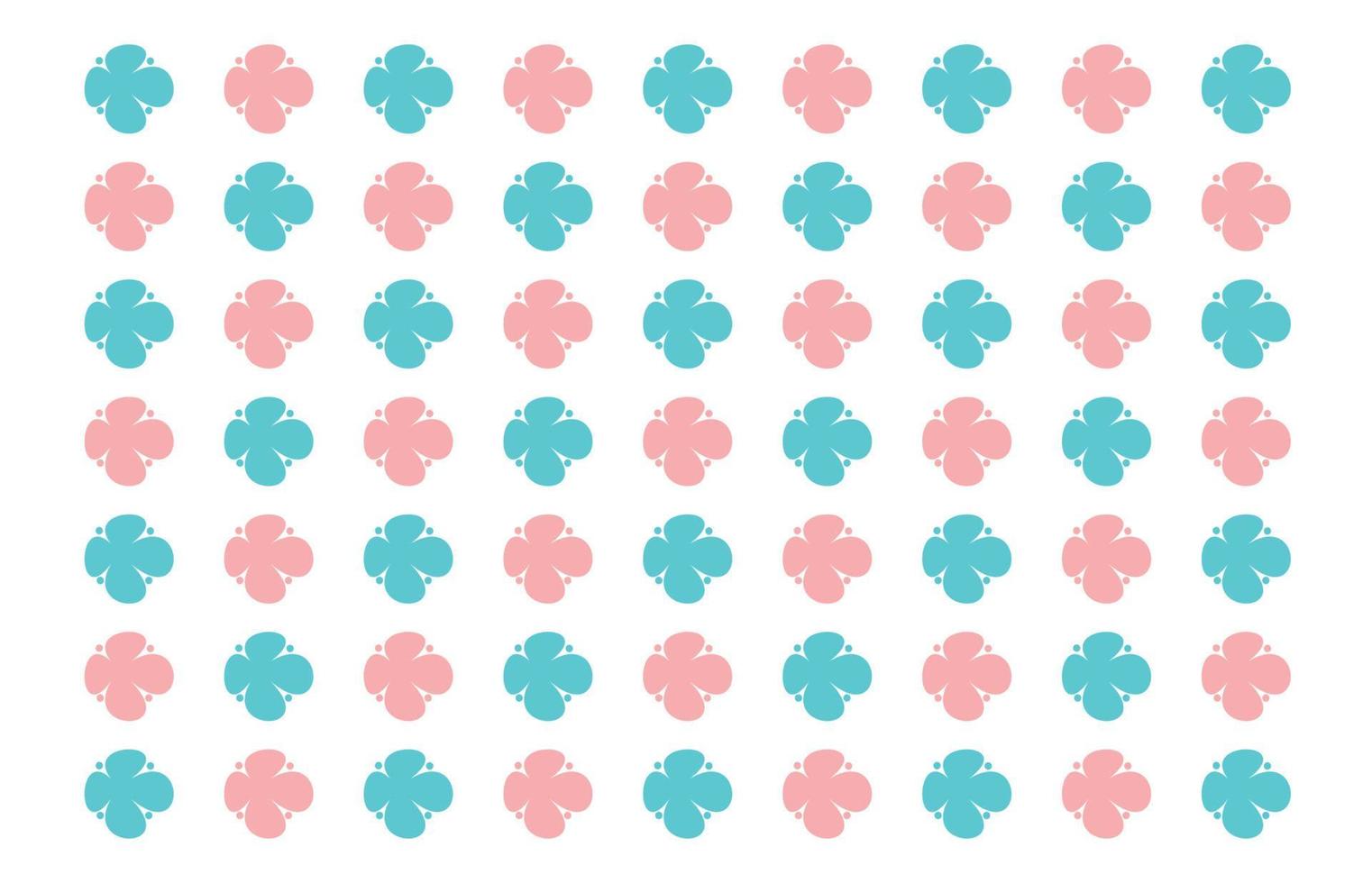 motifs floraux minimalistes. vecteur