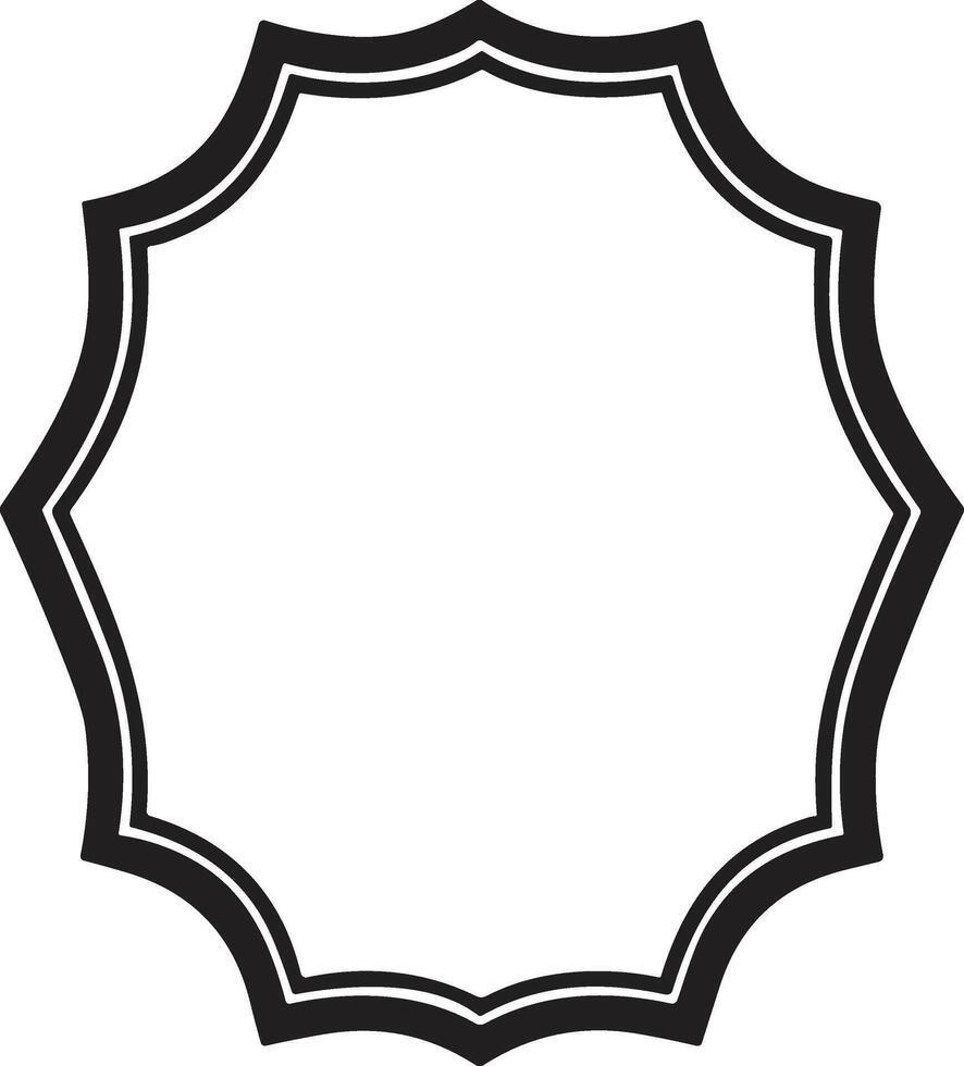 ancien logo ou badge dans ancien ou rétro style vecteur
