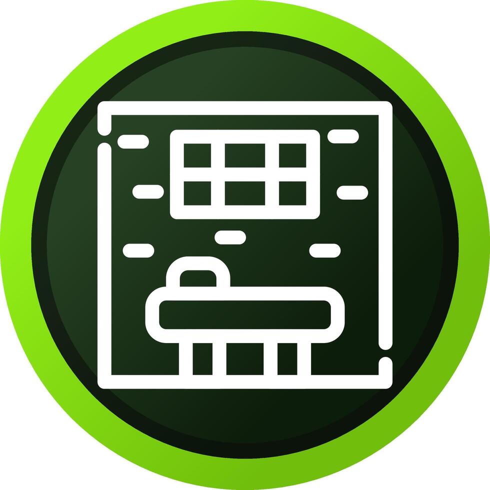 conception d'icône créative de cellule de prison vecteur