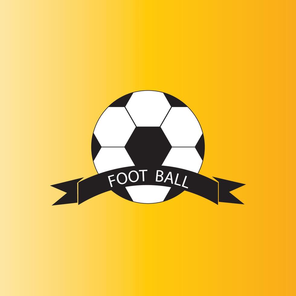 Football et football logo vecteur