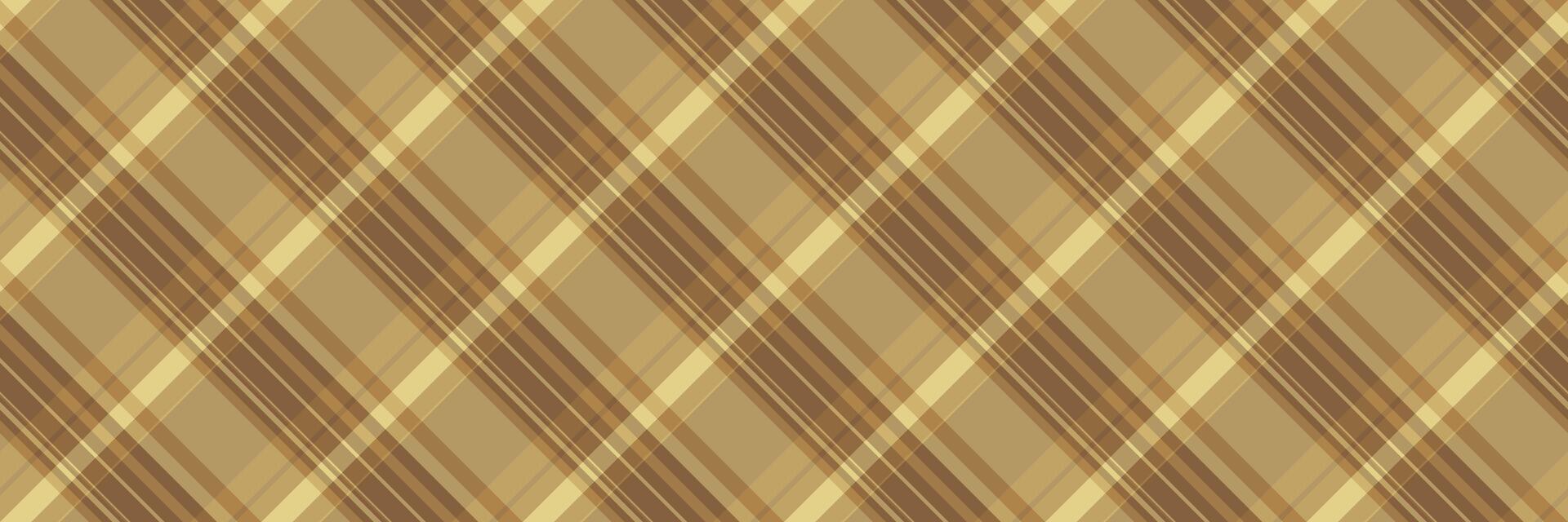 minable modèle textile tartan, Feu texture plaid vérifier. forme sans couture Contexte vecteur en tissu dans Orange et ambre couleurs.