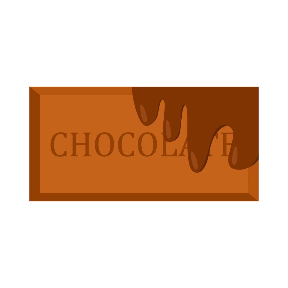 Chocolat bar illustration vecteur