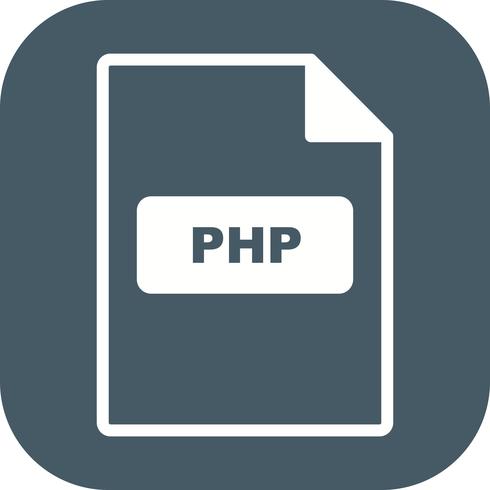 Icône de vecteur PHP