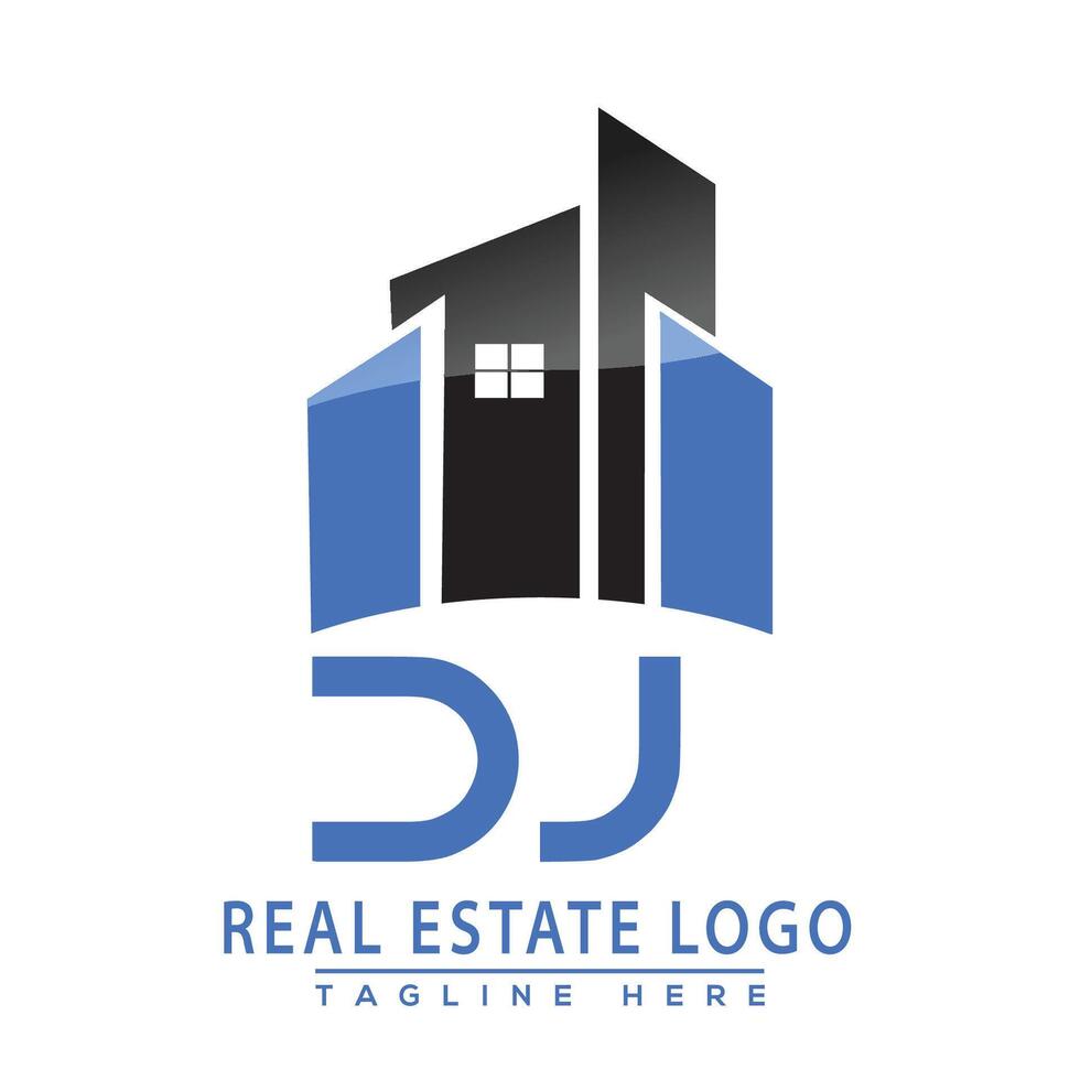 dj réel biens logo conception vecteur