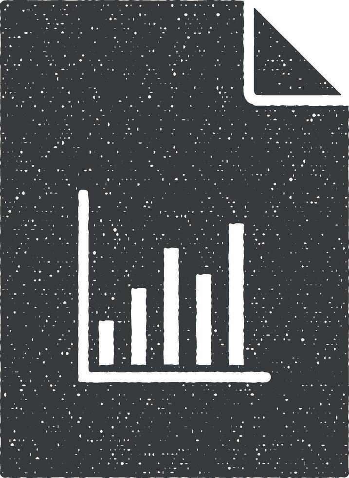 programme sur document vecteur icône illustration avec timbre effet