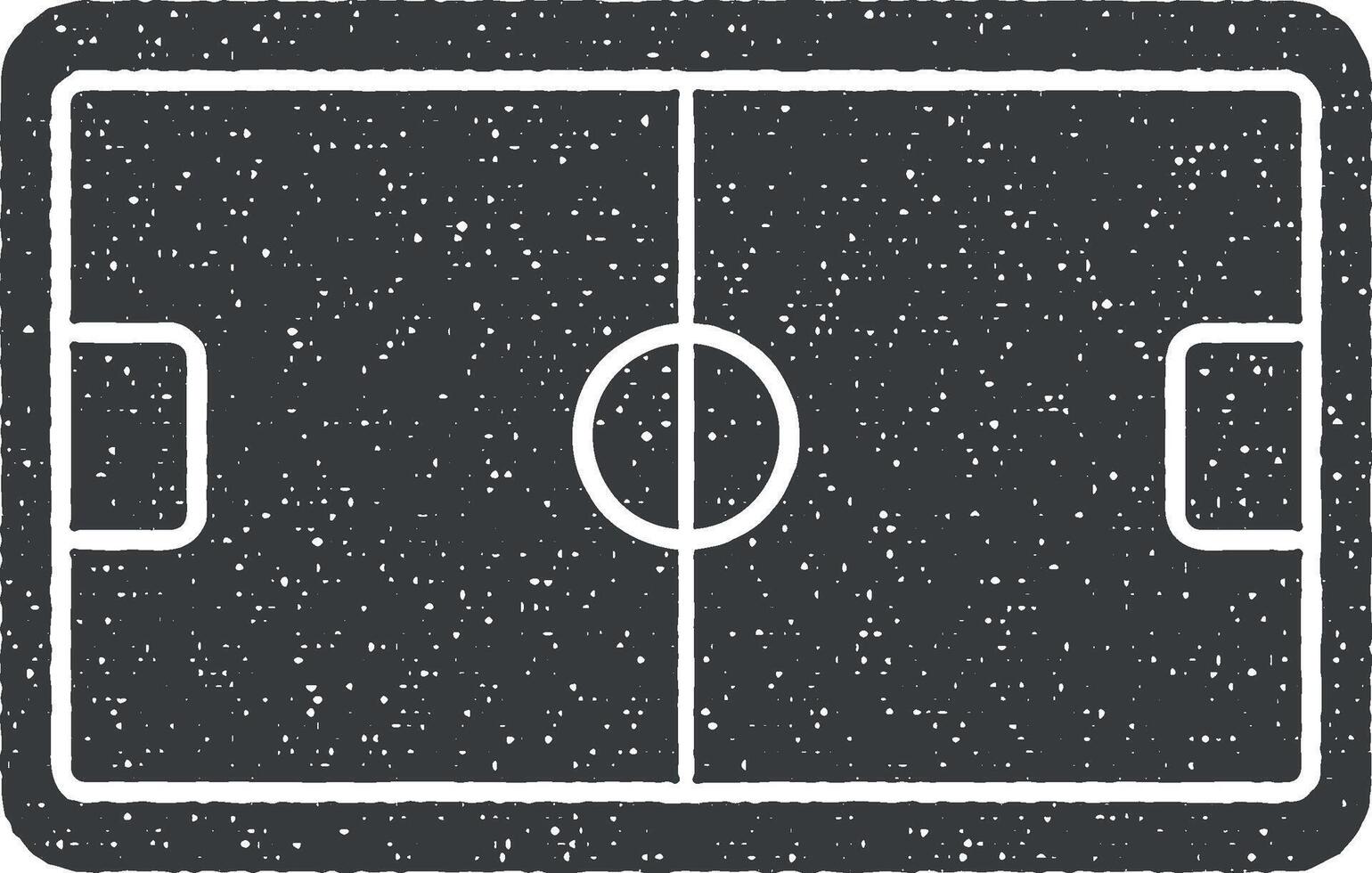 Football champ vecteur icône illustration avec timbre effet