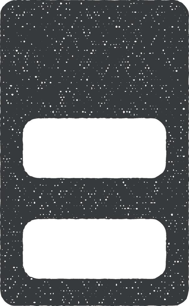 batterie statut isolé Facile vecteur icône illustration avec timbre effet