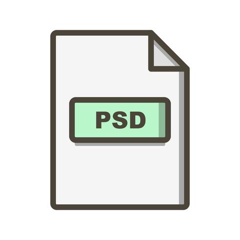 Icône de vecteur PSD