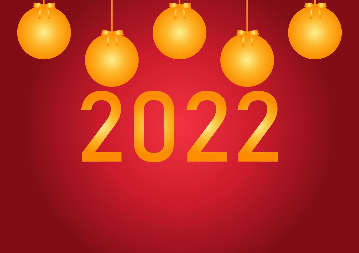 fond de thème nouvel an 2022 vecteur