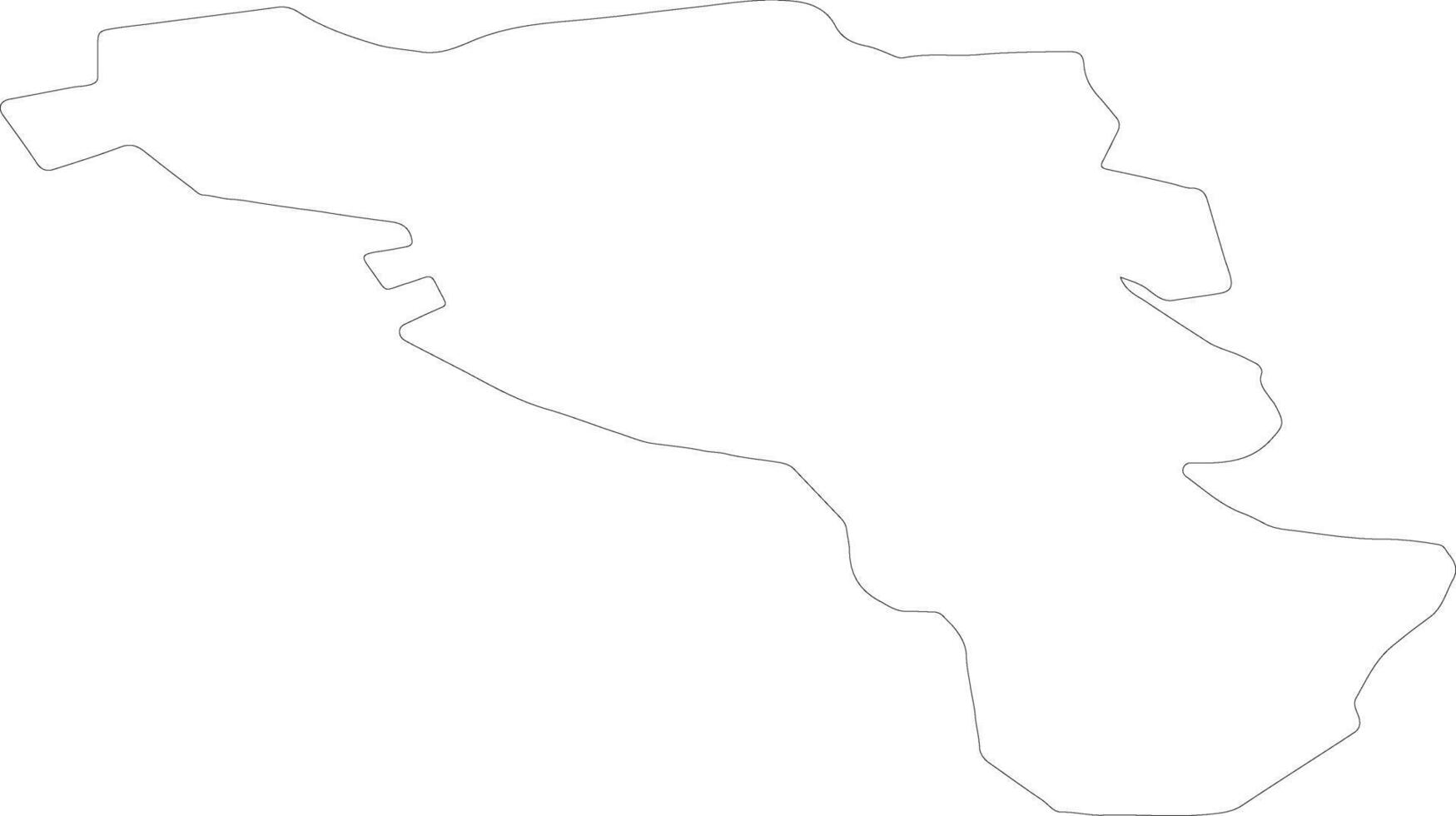 ozolnieku Lettonie contour carte vecteur
