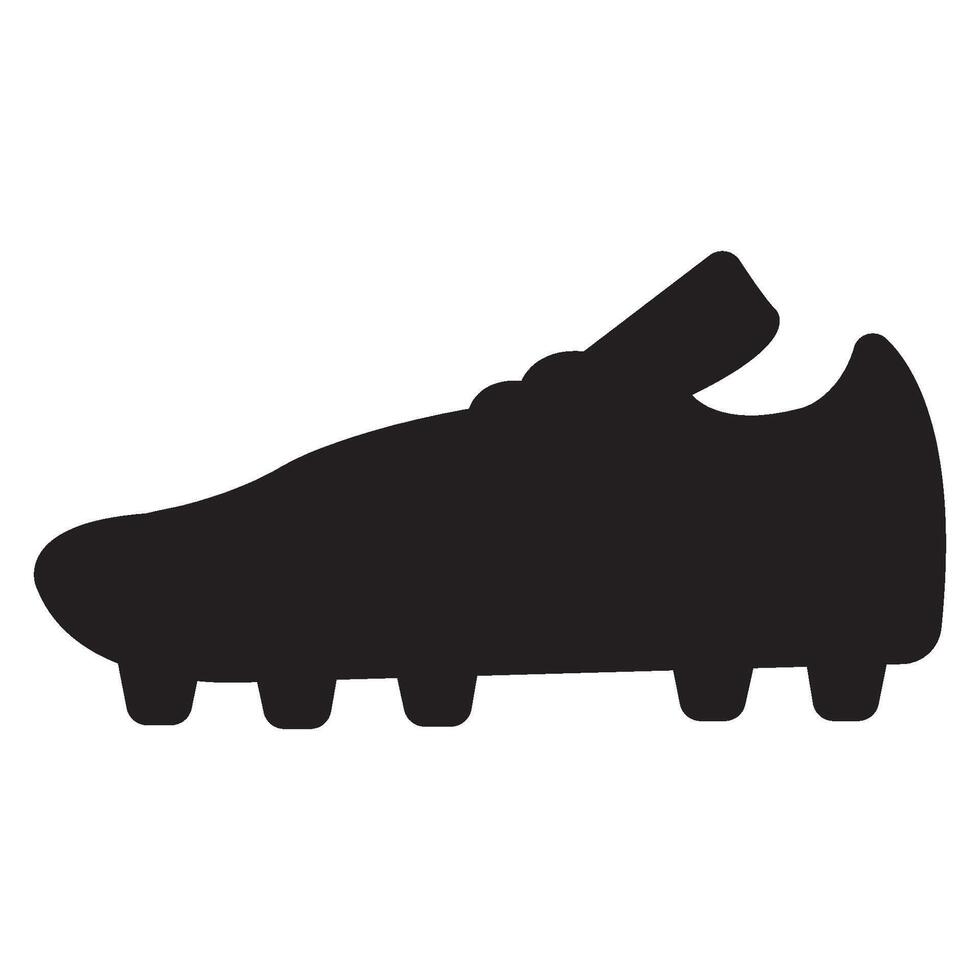 modèle de conception de vecteur de logo icône chaussures de football