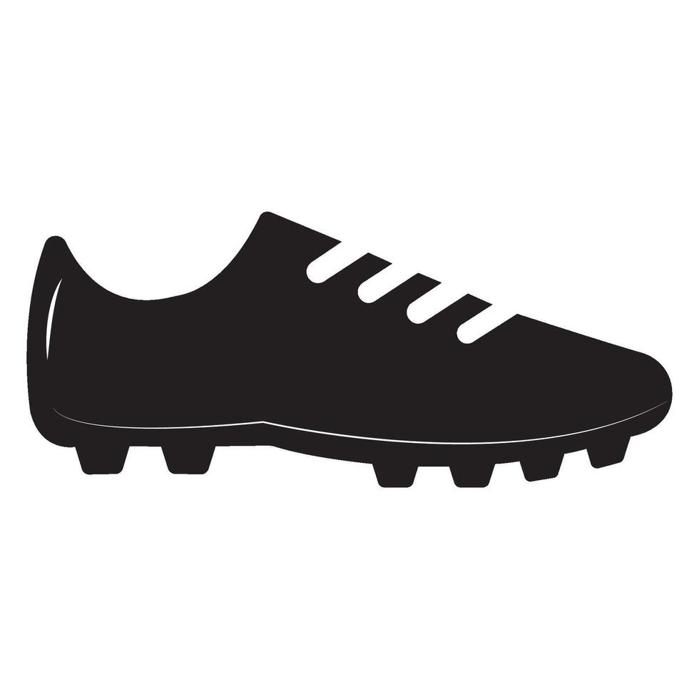 modèle de conception de vecteur de logo icône chaussures de football