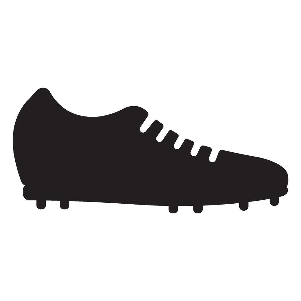 modèle de conception de vecteur de logo icône chaussures de football