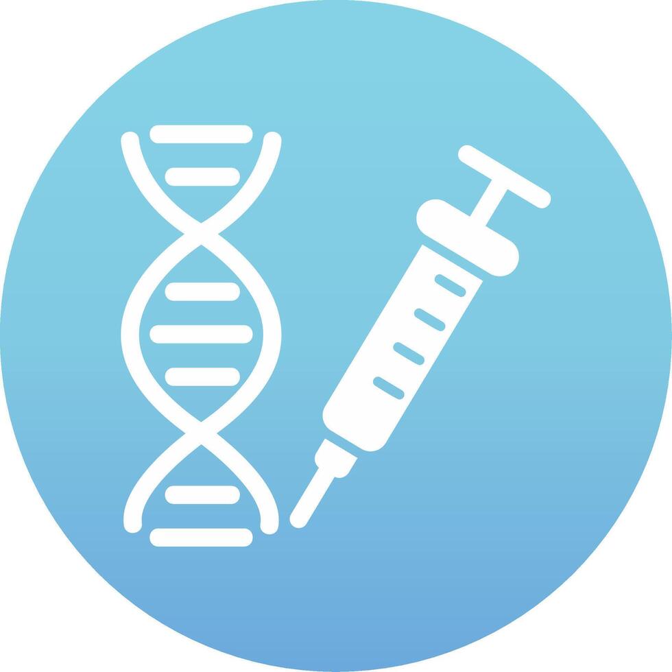 les gènes vecto icône vecteur