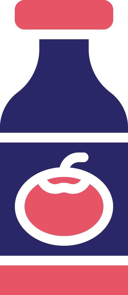 icône de vecteur de sauce tomate