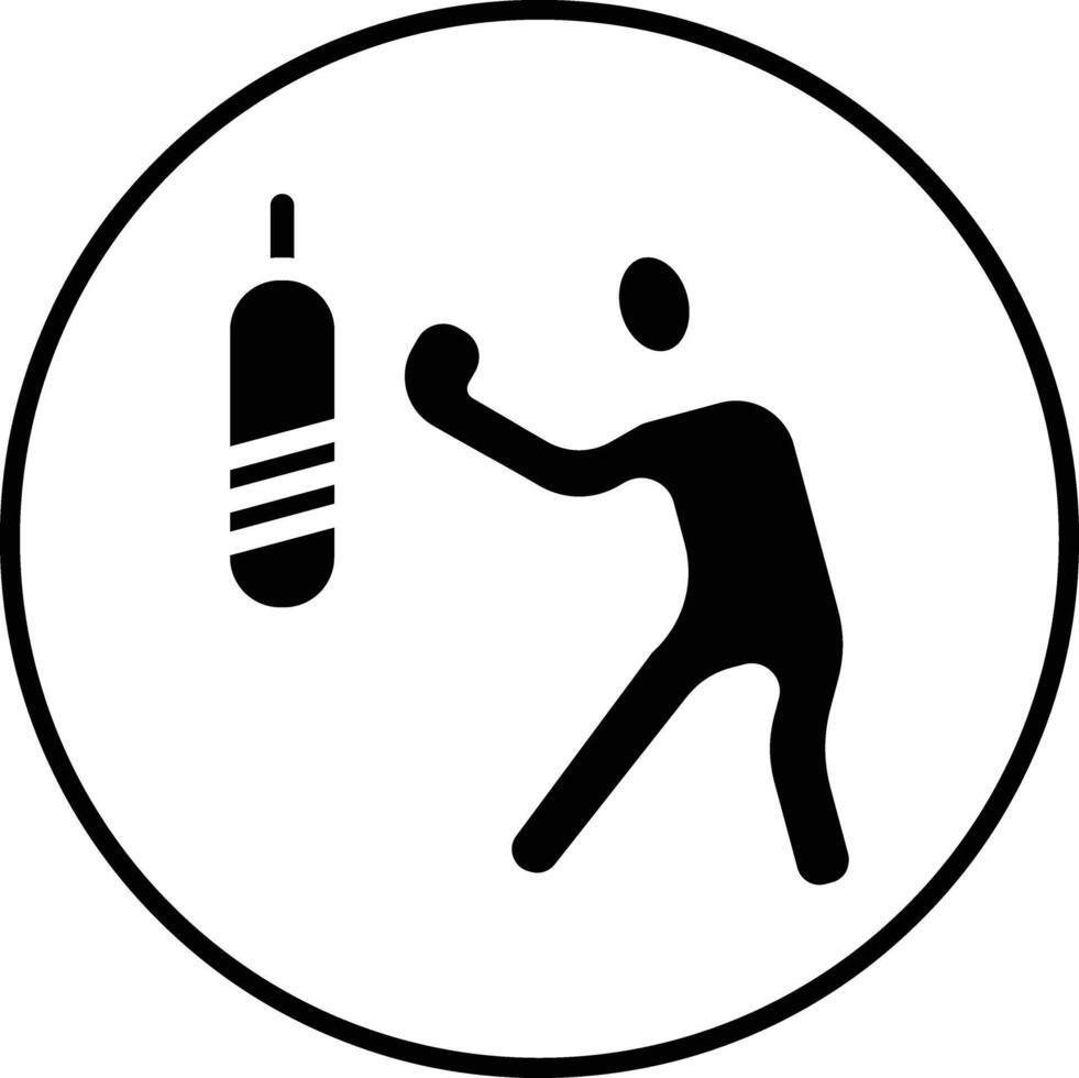 icône de vecteur de boxe