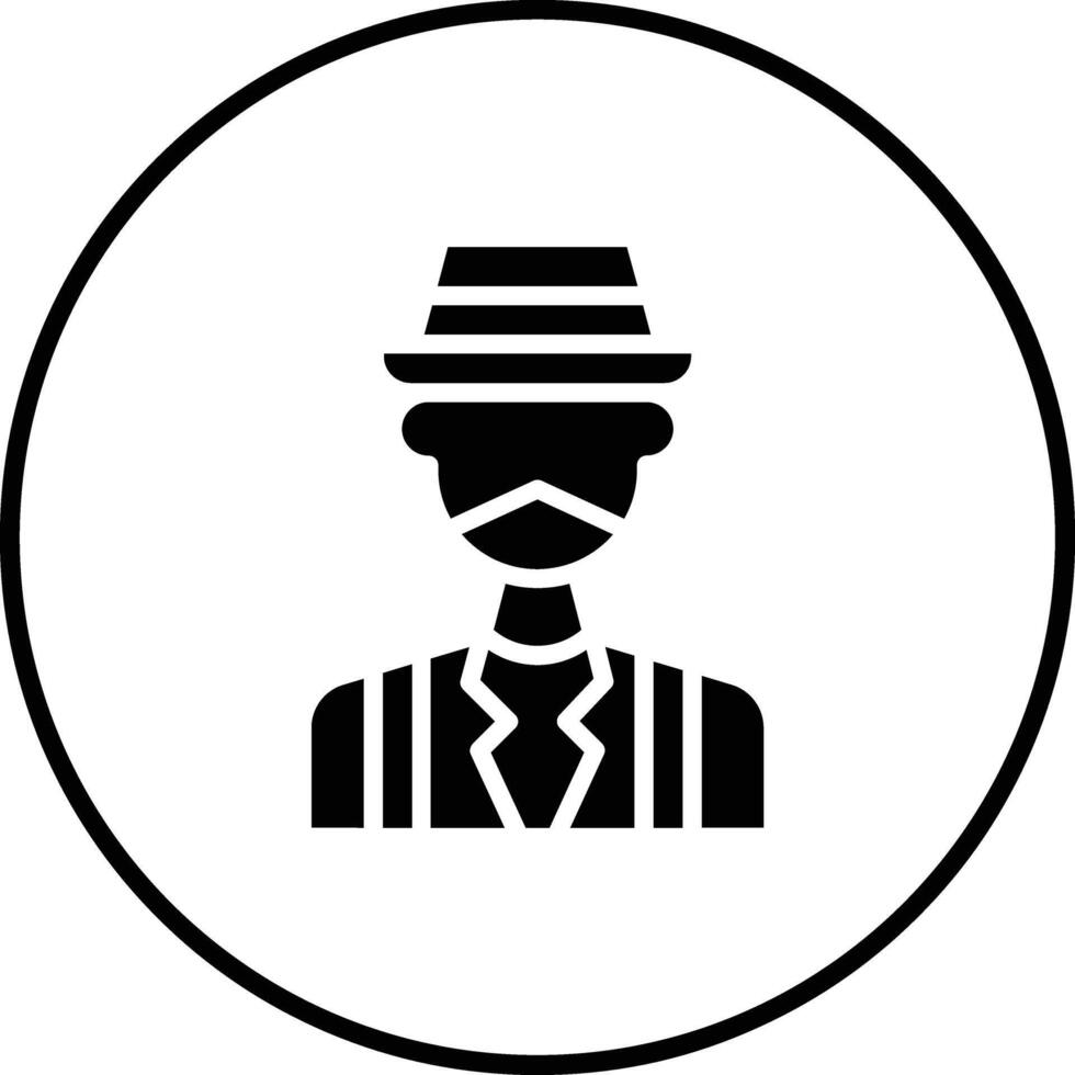 icône de vecteur de bandit